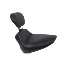 Load image into Gallery viewer, Mustang 84-06 Harley Standard Rear Tire Harley Sport Touring Solo Seat w/Driver Backrest - Black