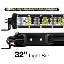 Load image into Gallery viewer, XK Glow RGBW Light Bar High Power Offroad Work/Hunting Light w/ Bluetooth Controller 32In