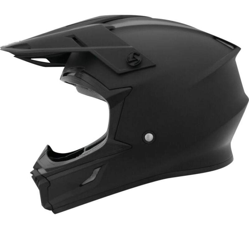 THH Helmets T710XR Flat Black Youth - Large