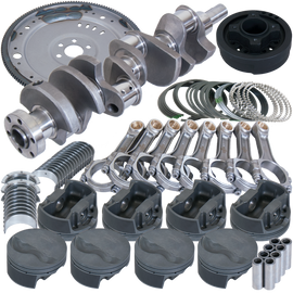 Eagle Ford 302 3.400in Crank 5.400in I-Beam Rods 4.000in Pistons 157 Tooth FP Balanced Assembly