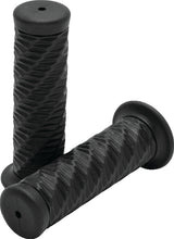 Load image into Gallery viewer, Bikers Choice 1 Inch Black Spiral Grip