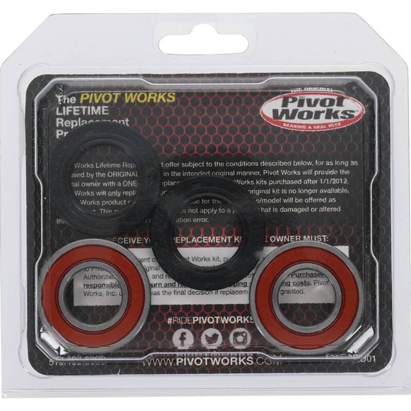 Pivot Works Yamaha Wheel Bearing Kit Premium Bearings