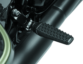 Kuryakyn Thresher Pegs With Adapter Black