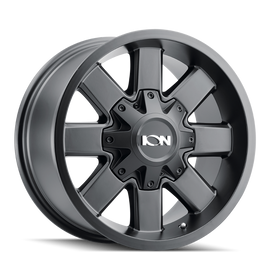 ION 141 18x9 / 8x170 BP / 18mm Offset / 125.2mm Hub Satin Black Wheel
