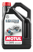Load image into Gallery viewer, Motul 4L OEM Synthetic Engine Oil Hybrid 0W16 API SN