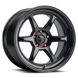 Kansei K14B Roku 18x9.5in / BLANK BP / 22mm Offset / 66.56mm Bore - Gloss Black