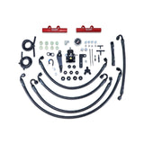 PTFE Fuel System Kit w/ Aeromotive FPR, IAG Fuel Rails (Red)