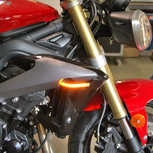 Load image into Gallery viewer, New Rage Cycles 13-17 Triumph Street Triple Front Turn Signals