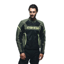 Load image into Gallery viewer, Dainese Air Frame 3 Tex Jacket Army Green/Black/Fluorescent Yellow Size - 52