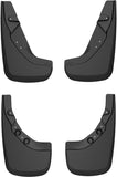 Husky Liners 2024 Toyota Tacoma CC/DC (w/Factory Flares) Front & Rear Mud Guards - Black