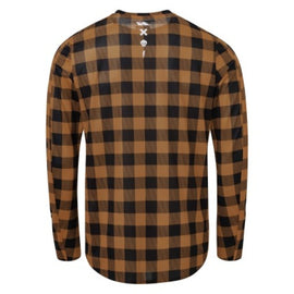 USWE Flannel Long Sleeve Lightweight Off-Road Jersey Bronze - 2XL