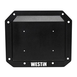 Westin 21-25 Ford Bronco (Excl. Sport) Spare Tire Delete Plate - Tex. Blk - GTR Auto