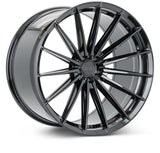 Vossen HFX-4 24x10 - 5x112 - ET5 - Deep - 66.5 - Gloss Black Wheel