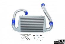 Load image into Gallery viewer, do88 81-86 SAAB 900 Turbo BigPack Front Mount Intercooler Kit w/Blue Hoses