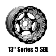 Load image into Gallery viewer, Belak Series 5 13x10 5in BS  4x100 BP High Pad 5in Back Space Single Beadlock Wheel