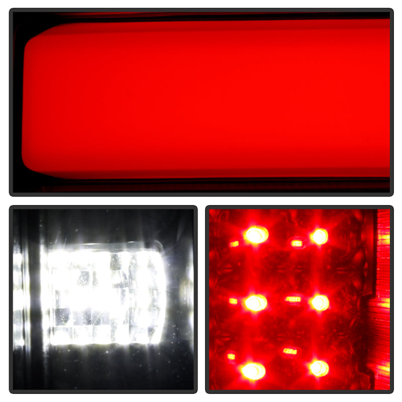 Spyder 18-20 Ford F150 w/ Rear Blind Spot LED Tail Lights - Black (ALT-YD-FF15018BS-LED-BK)