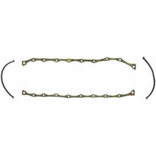 Load image into Gallery viewer, Fel-Pro Lincoln Mark V OS 30227 C Engine Oil Pan Gasket Set Blue Stripe cork-rubber