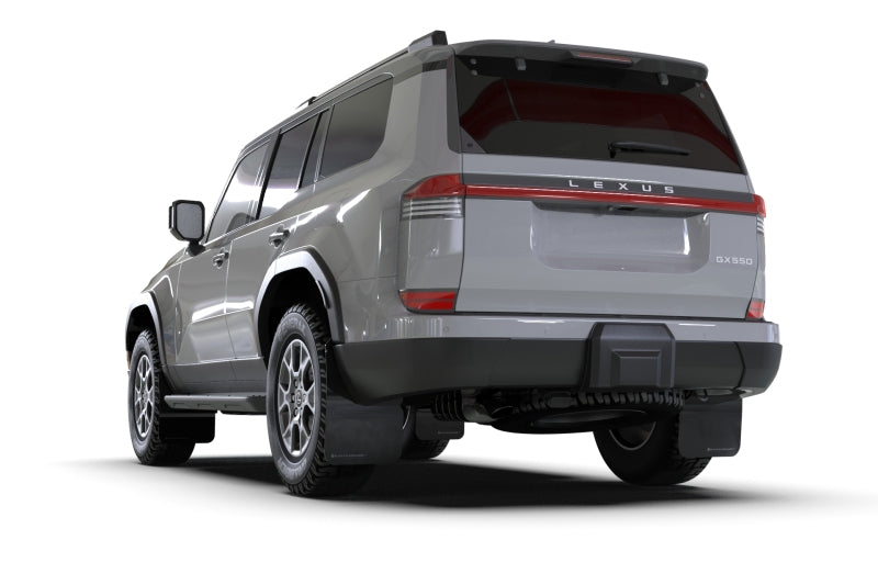 Rally Armor 24-25 Lexus GX 550 Luxury Black UR Mud Flap - Metallic Black Logo