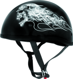 Skid Lids Biker Skull Original Helmet - Medium