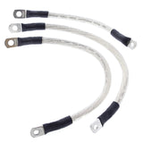 All Balls Racing 94-98 Harley-Davidson FLHR Road King Battery Cable Kit Clear