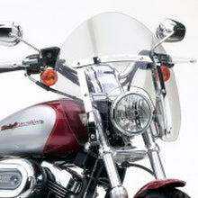 Load image into Gallery viewer, National Cycle 80-05 Harley FX Wide Glide/84-12 FXST Softail Switchblade Windshield Shorty -Tinted