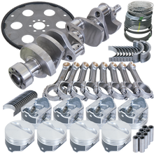 Load image into Gallery viewer, Eagle Chevy 350 1Pc 3.750in Crank 5.700in I-Beam Rods 4.000in Pistons 153 Tooth FP Balanced Assembly