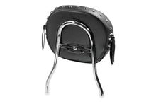 Load image into Gallery viewer, Mustang Harley Detachable Sissy Bar Pad w/Studs (11 inch x 9 inch) - Black
