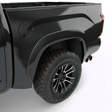 Load image into Gallery viewer, EGR 22-24 Toyota Tundra 66.7in Bed Summit Fender Flares (Set of 4) - Painted to Code Black