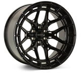 Vossen HFX-1 24x12 / 8x180 / ET-44 / Ultra Deep / 124.3 CB - Gloss Black Wheel