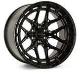 Vossen HFX-1 20x11 / 5x115 / ET-6 / Super Deep / 71.5 CB - Gloss Black Wheel