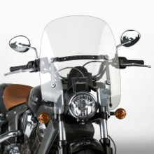 Load image into Gallery viewer, National Cycle 01-16 Hon/ 15+ Ind/ 05-09 Suz/ 10-18 Tri/ 03-15 Vic Spartan Windshield 17 in-Clear