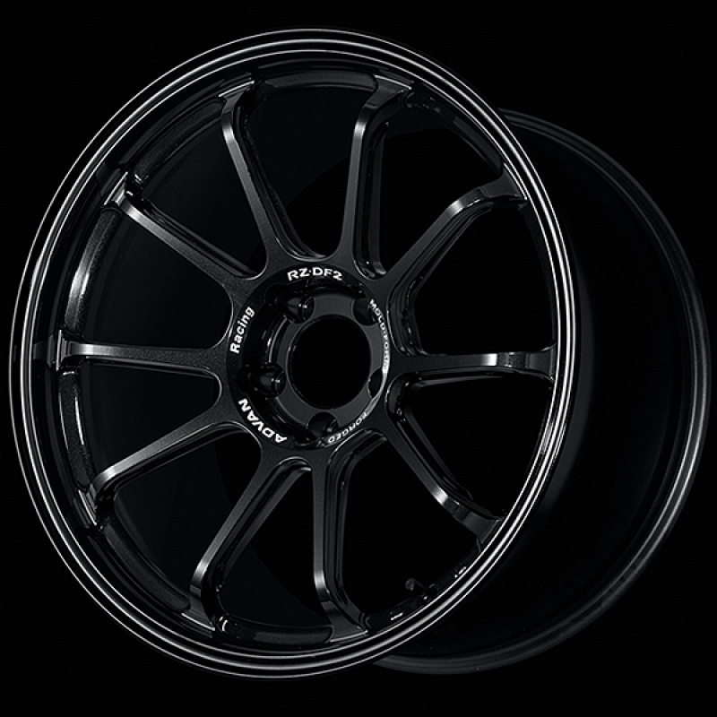 Advan RZ-DF2 20x12.0 / +20 Offset / 5x114.3 / 73mm Bore / Racing Titanium Black