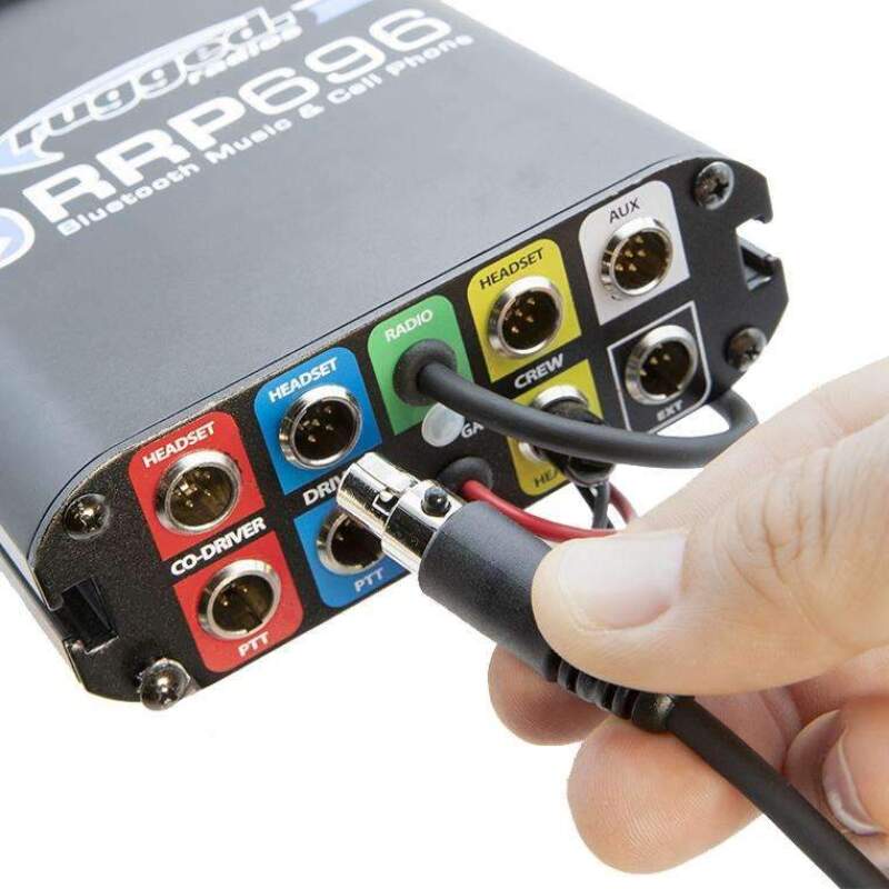 Rugged Radios OFFROAD Straight Cable to Intercom (Select Length) 6 Feet