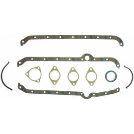 Fel-Pro OS 5197 C-3 Engine Oil Pan Gasket Set Blue Stripe cork-rubber
