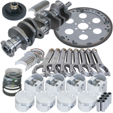 Load image into Gallery viewer, Eagle Oldsmobile 455 4.250in Crank 6.735in H-Beam -5cc Flat Top 4.155in Pistons Balanced Assembly