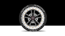 Load image into Gallery viewer, Weld Full Throttle 1-Piece 15x8 / 5x4.5 BP / 3.5in. BS Black Wheel