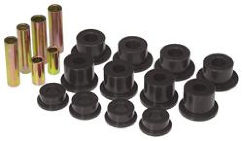 Prothane 92-97 Ford F450 2wd Front Leaf Spring Bushings - Black