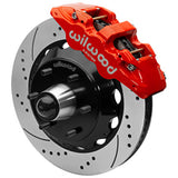 Wilwood 63-87 C10 CPP Spindle AERO6 Front BBK 14in Drilled/Slotted 6x5.5 BC - Red
