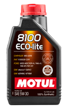 Load image into Gallery viewer, Motul 1L Synthetic Engine Oil 8100 5W30 ECO-LITE