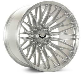 Vossen VFX-04 22x12 - 6x135 - ET44 - Ultra Deep - 87.1 - Brushed Gloss Clear Wheel