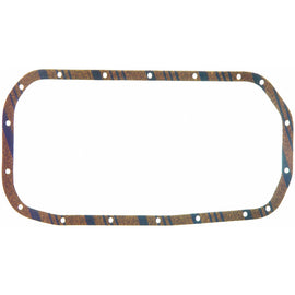 Fel-Pro Hyundai Excel OS 30414 C Engine Oil Pan Gasket Set Blue Stripe cork-rubber