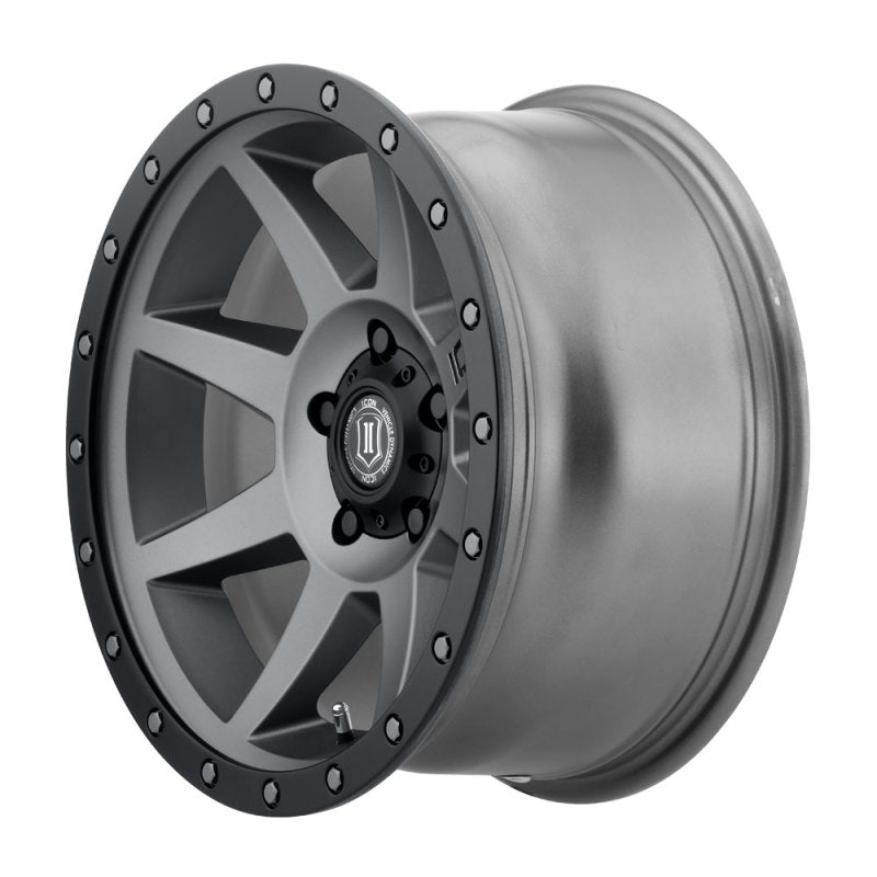 ICON Rebound 17x8.5 5x4.5 0mm Offset 4.75in BS 71.5mm Bore Titanium Wheel