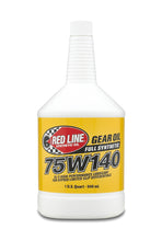 Load image into Gallery viewer, Red Line 75W140 Gear Oil - Quart