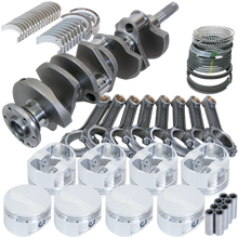 Load image into Gallery viewer, Eagle Ford FE 4.125in Crank 6.700in I-Beam Rods -7cc Flat Top 4.155in Pistons Rotating Assembly