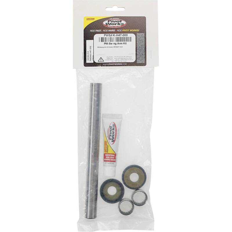 Pivot Works 19-23 Honda CRF250F Swing Arm Kit