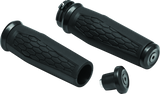 Kuryakyn Hex Grips Dual Cable Black