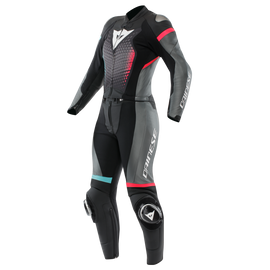 Dainese Fulminea 2PC Leather Suit Black/Anthracite/White Size - 46