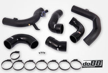 Load image into Gallery viewer, do88 VAG 2.0 TSI EA888 Gen4 (300hp+) do88 Intercooler Pressure Pipes Black Hoses