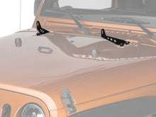 Load image into Gallery viewer, Raxiom 07-18 Jeep Wrangler JK 24-In Light Bar Hood Mounting Brackets