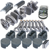 Eagle Chevy 350 3.750in Crank 5.700in I-Beam Rods -16cc 4.040in Pistons Rotating Assembly